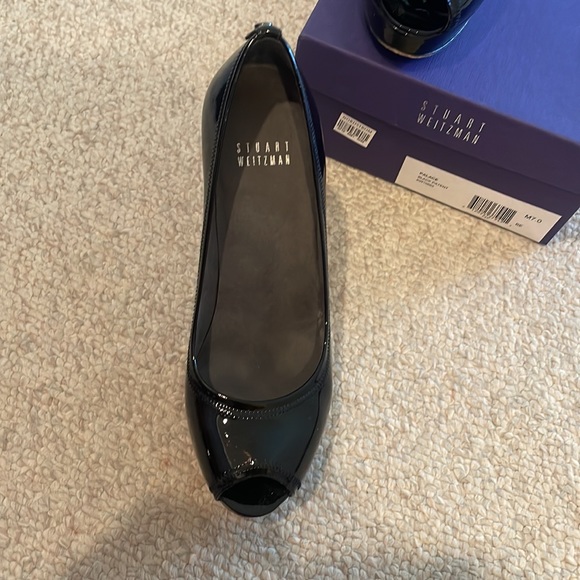 Stuart weitzman peep toe - Picture 4 of 6